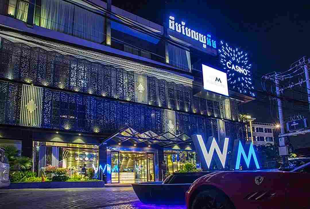 WM Hotel & Casino lộng lẫy về đêm