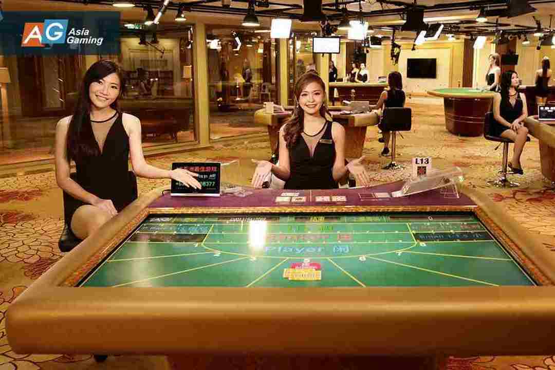 bàn chơi live casino hiện đại